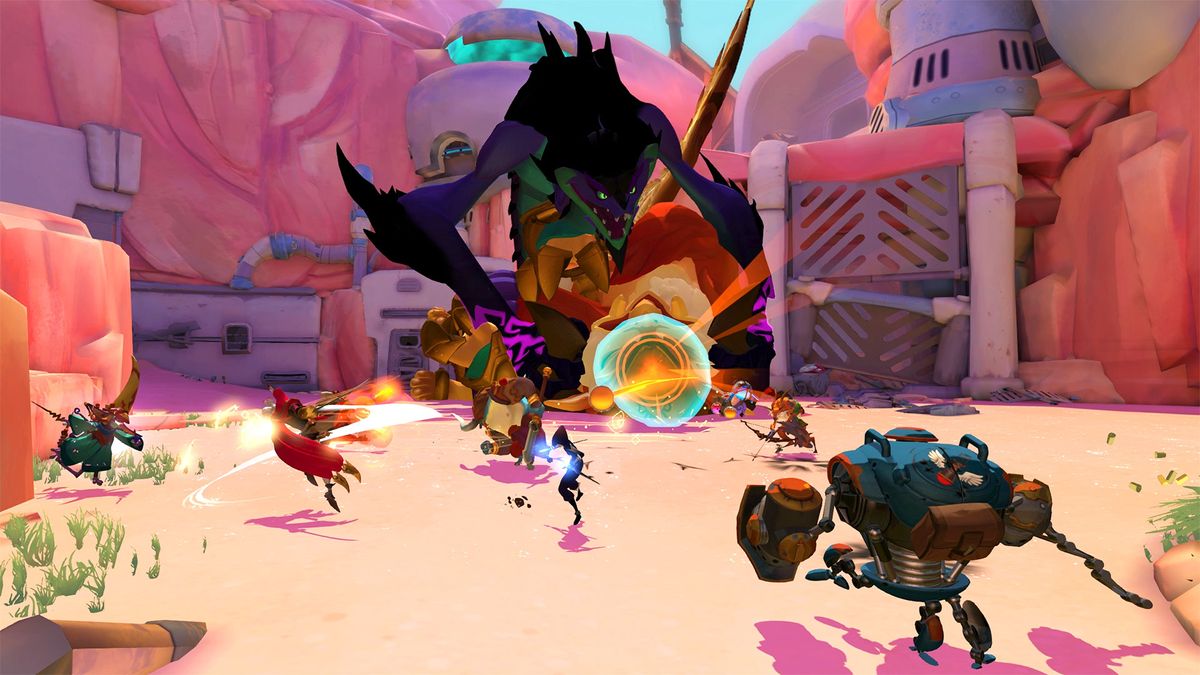 Gigantic, the freetoplay hero shooter, will officially launch next