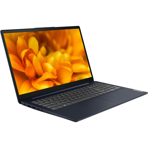 Lenovo laptop on a white background