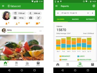 Calorie Counter by FatSecret (Android, iOS: Free)