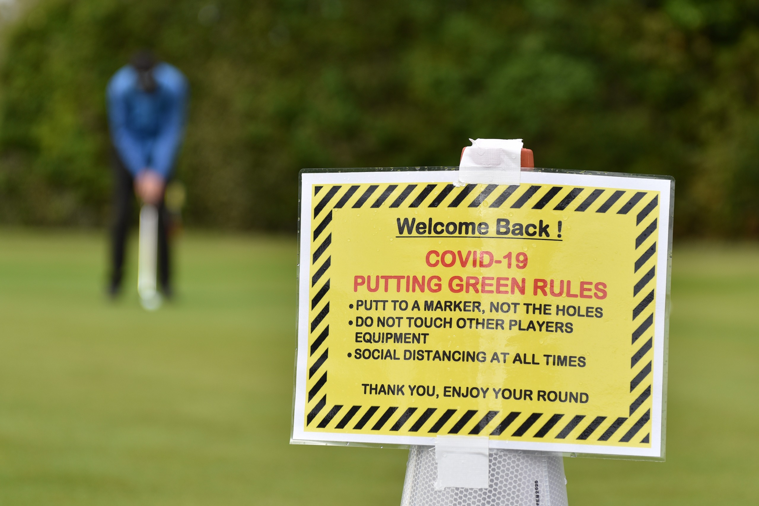 Welcome back to golf after Covid-19