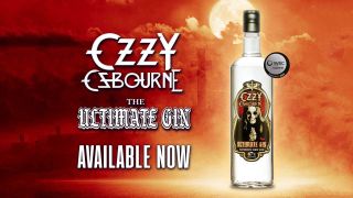 Ozzy Osbourne gin packshot