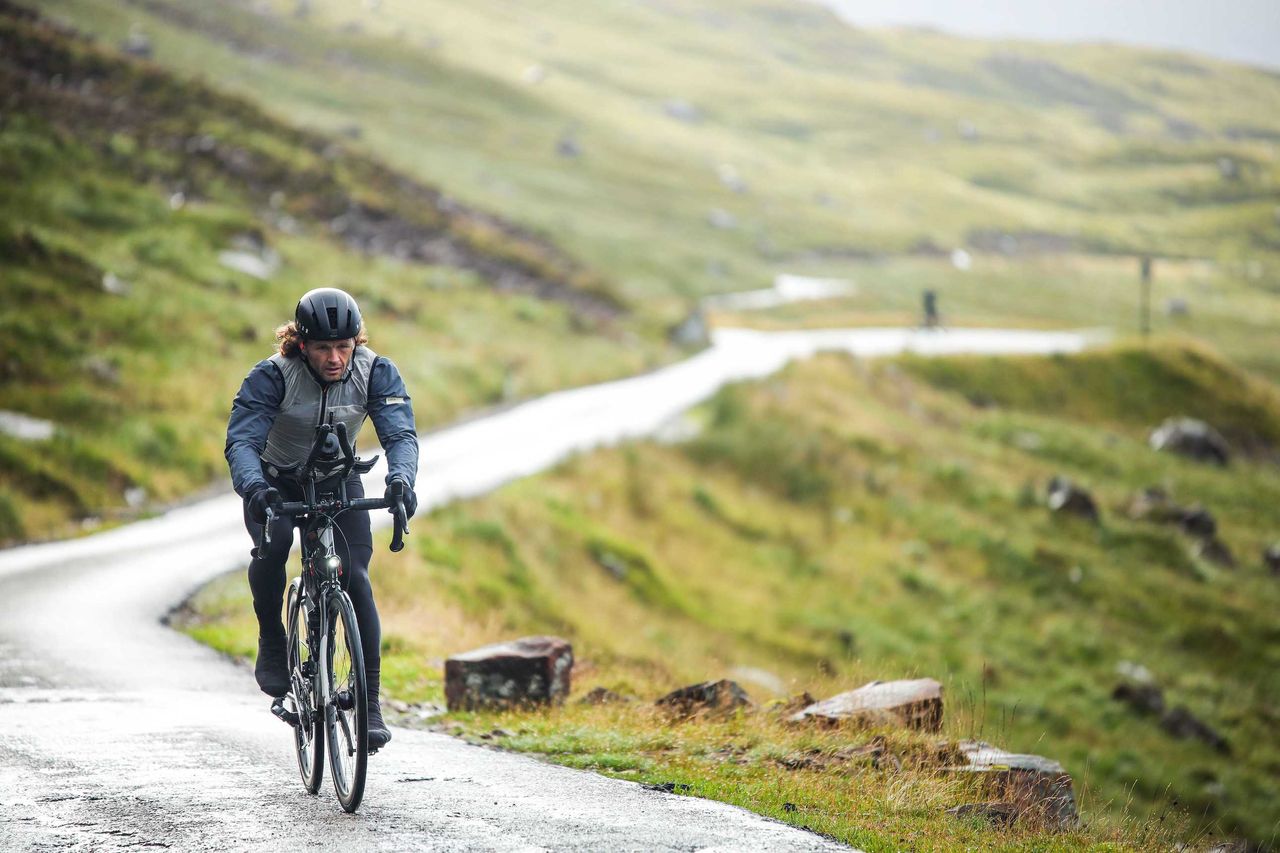 Gavin Towers cycling British coastline