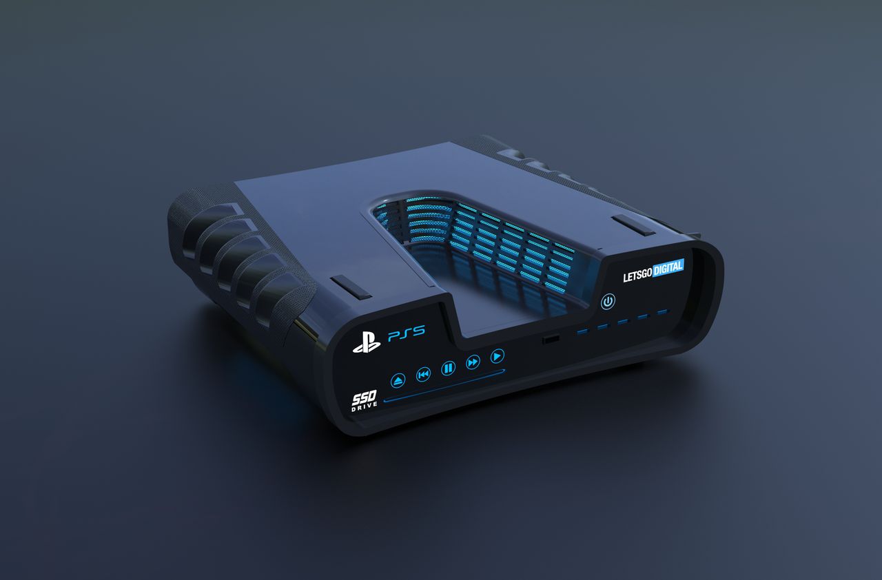 PlayStation 5 patent 3D rendering