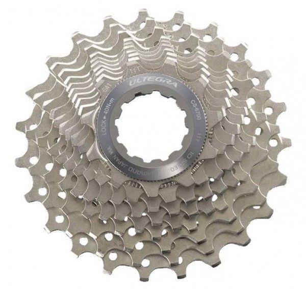 The Ultegra Hyperglide 10-speed cassette will be available in a wide variation of combinations: 11-23T, 12-23T, 12-25T, 11-25T and 11-28T.