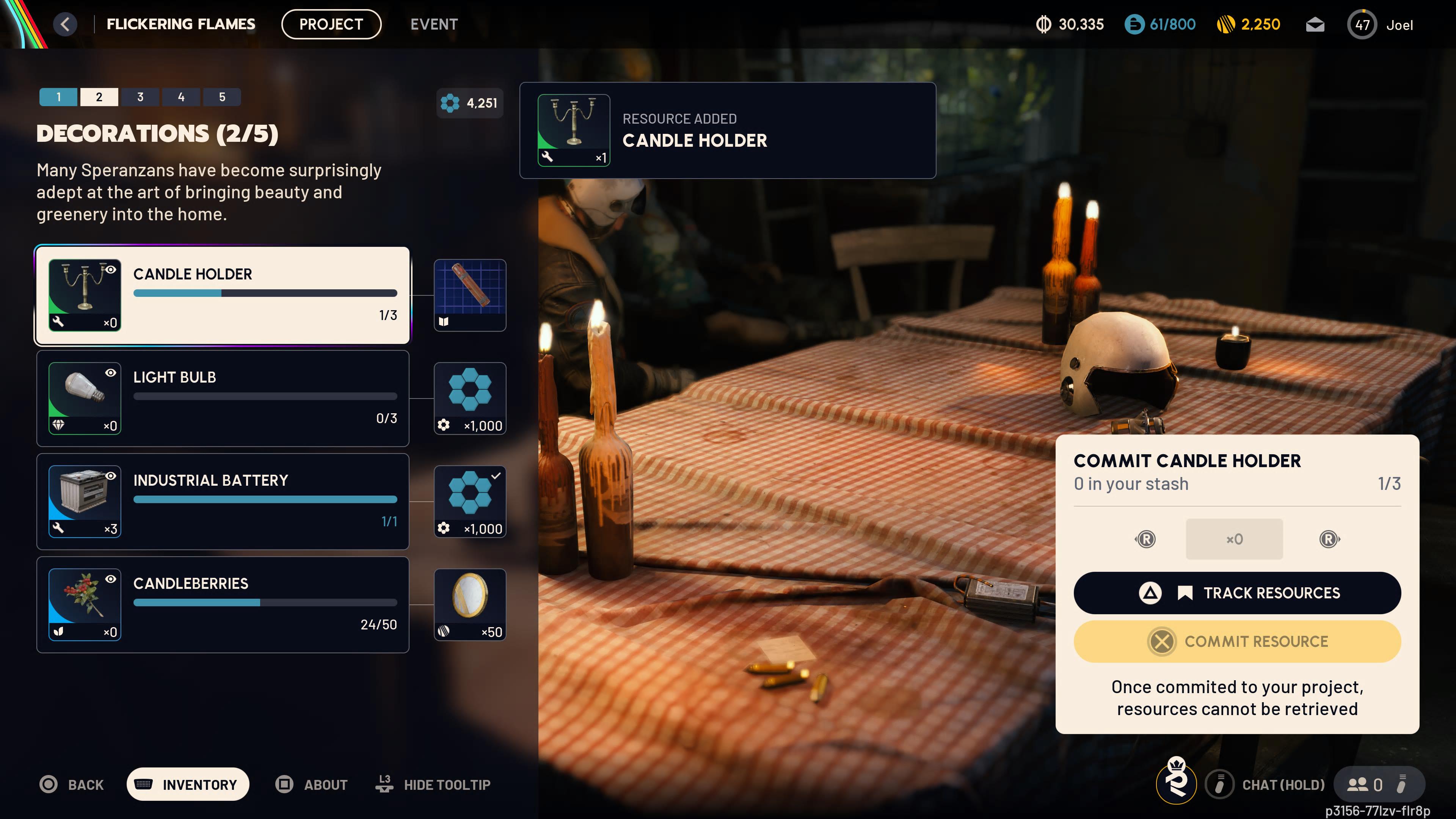 Arc Raiders Candle Holder