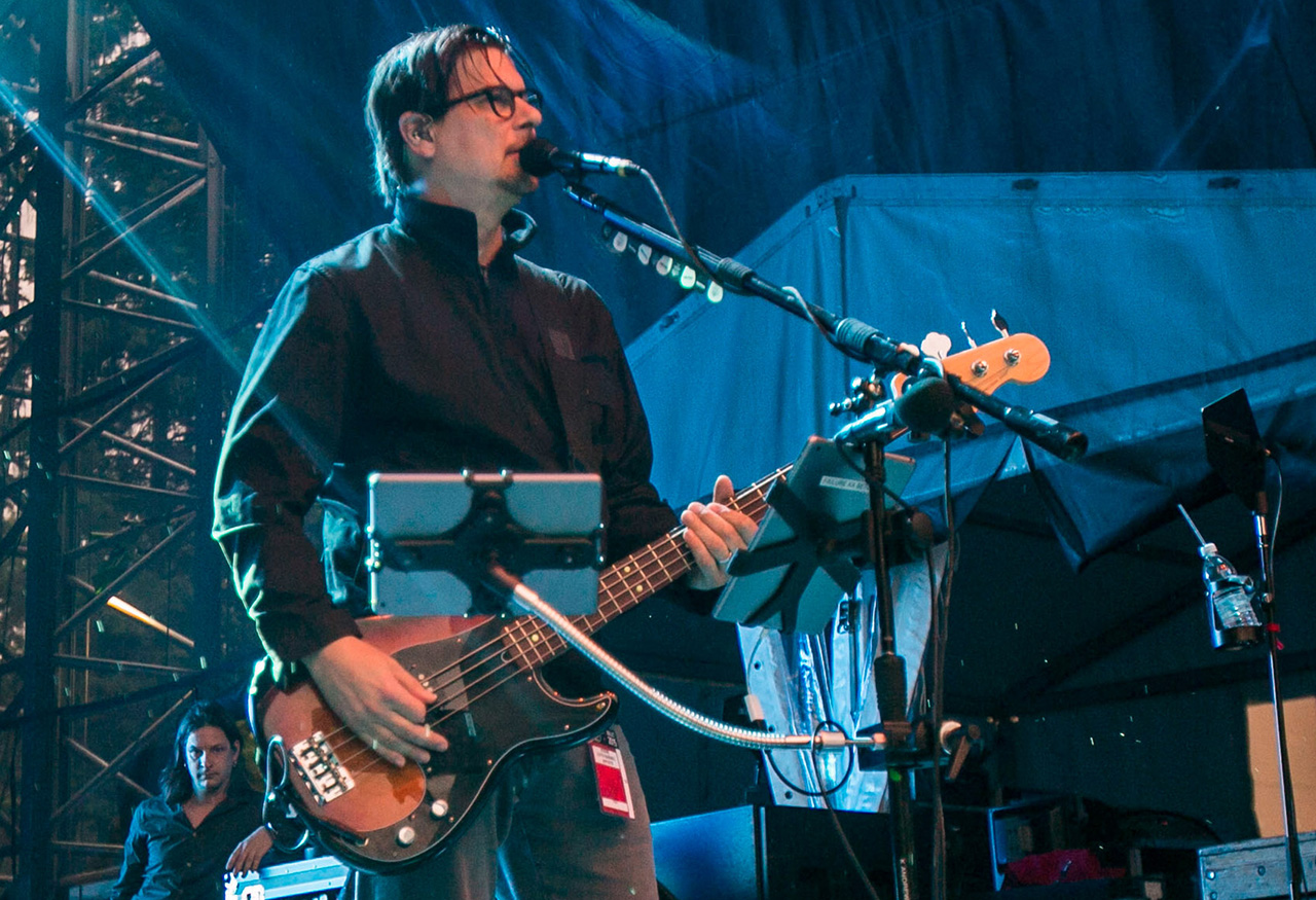 Ken Andrews of Failure performs at the Festival D'ete De Quebec in Quebec City, Canada on July 14, 2015