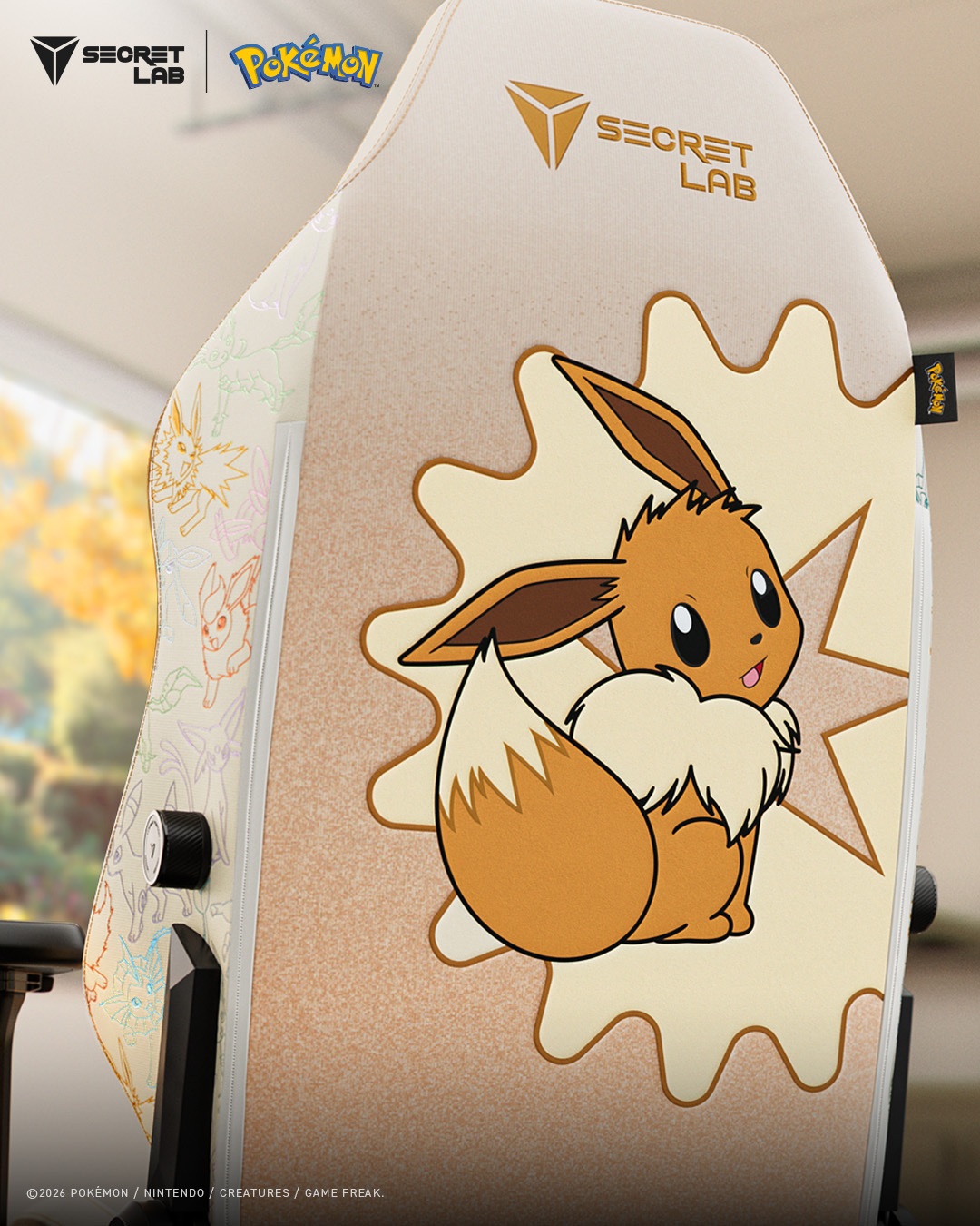 Secretlab Pok&amp;eacute;mon collection gaming chairs