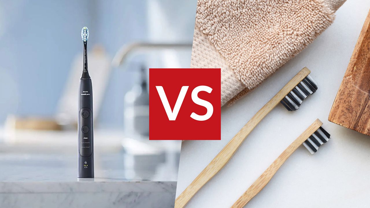 Electric toothbrush vs manual brushing