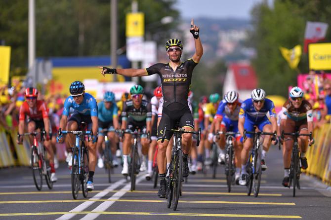 Luka Mezgec (Mitchelton-Scott) wins stage 5 at the Tour de Pologne