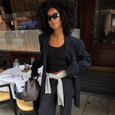 An image of a woman wearing put together fall outfit formula 2026