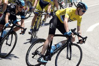 Chris Froome on stage three of the 2014 Criterium du Dauphine