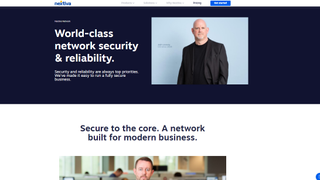 Nextiva website page which reads: world-class security and network reliability