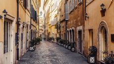 A street in Rome.