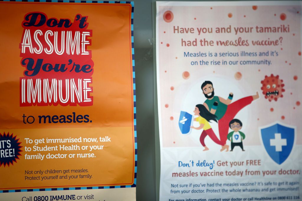 Measles vaccination campaign