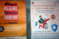Measles vaccination campaign