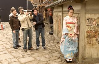 behind the scenes - memoirs of a geisha