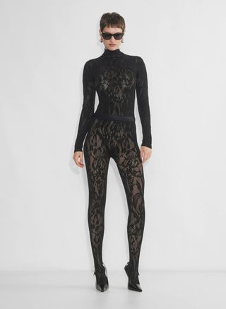 Flora Lace Mali Legging