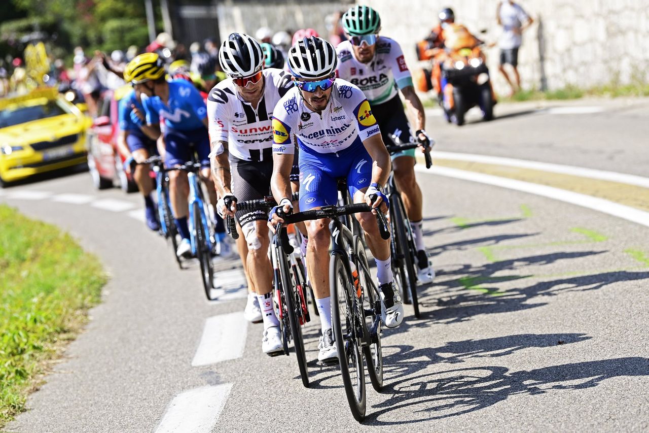 Tour de France 2020 107th Edition 15th stage La TourduPin VillarddeLans 164 km 15092020 Julian Alaphilippe FRA Deceuninck Quick Step Peter De VoechtPNBettiniPhoto2020