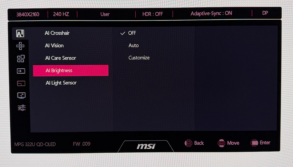 MSI MPG 322UR QD-OLED X24
