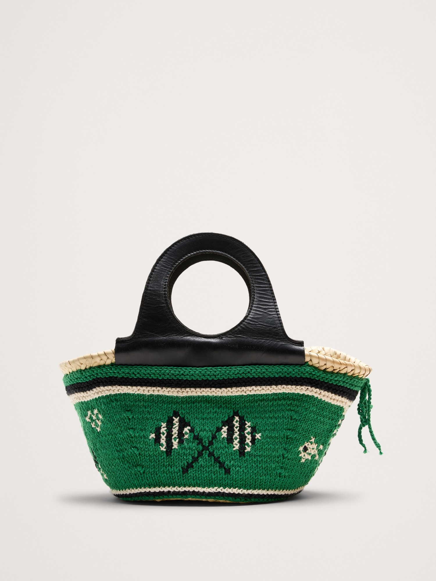 Caxinas Mini Embroidered Basket by Entrudo