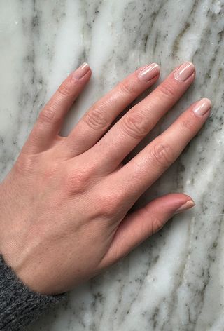 After using Essie Gel Couture Top Coat.