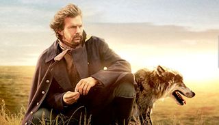 Kevin Costner in Dances With Wolves.