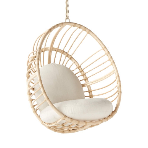 CB2, Brisa Rattan Outdoor Hanging Lounge Chair