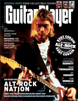 The cover of Guitar Player's February 2022 issue