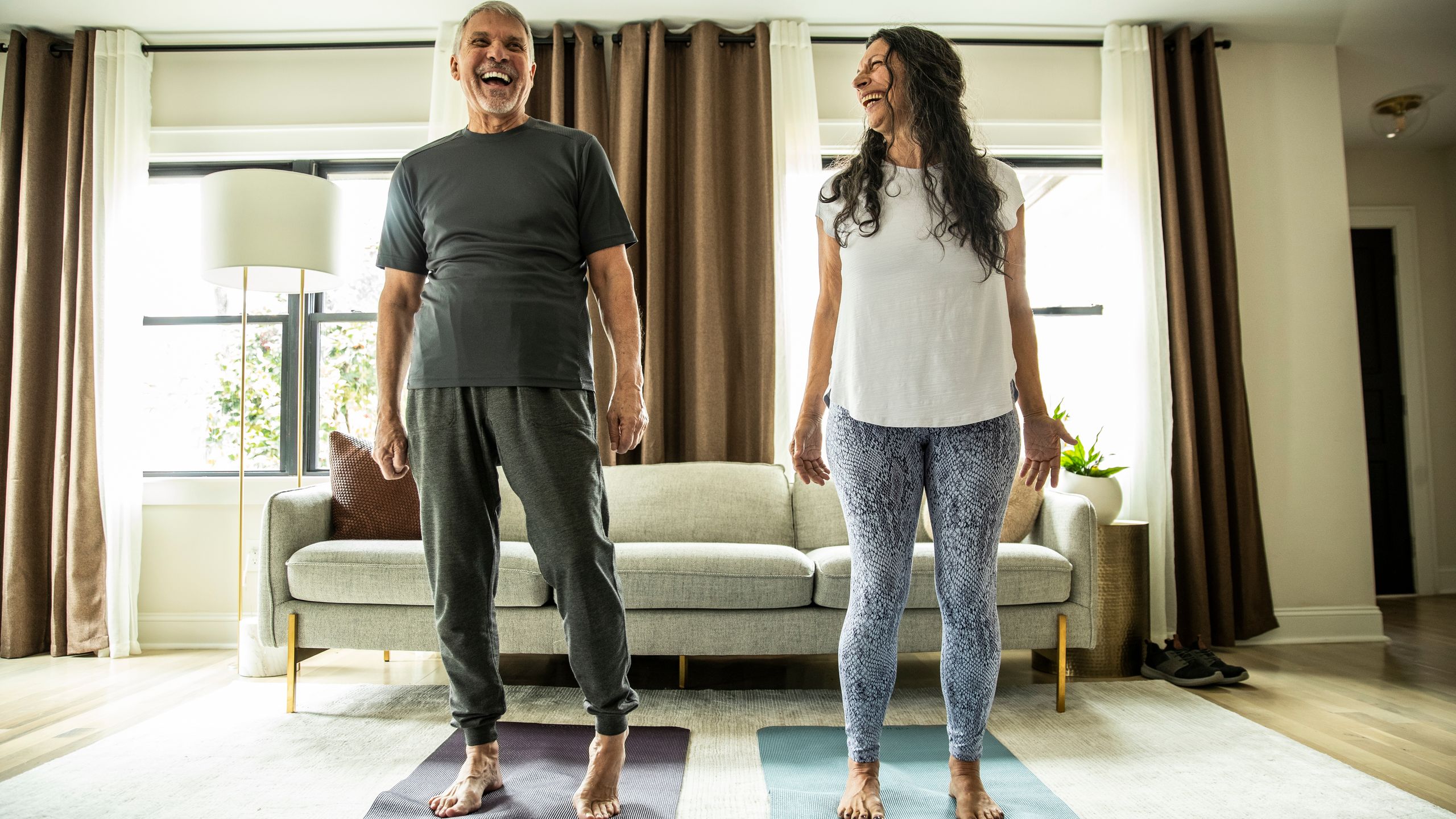 I asked a Pilates instructor how to prevent falls and she shared this 10-minute standing routine to help improve stability - Fit&Well