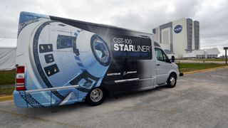 Boeing's Astrovan II, built with Airstream, will serve as the company's astronaut transport vehicle beginning with the CST-100 Starliner Crew Flight Test (CFT) launch.