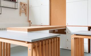 Work surfaces & cupboards