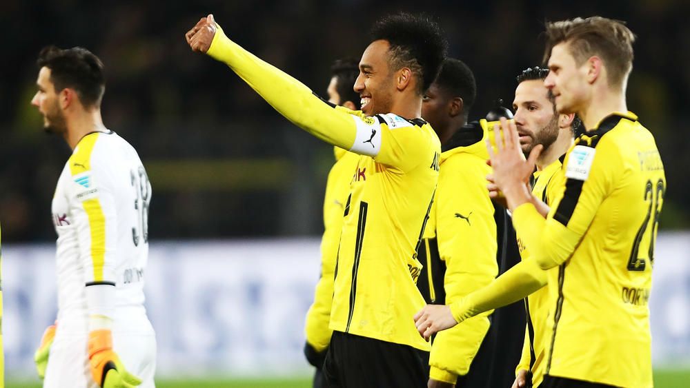 Beating Bayern puts Dortmund back on track - Aubameyang ...