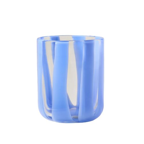 Anthropologie, Ribbon Stripe Icon Juice Glass
