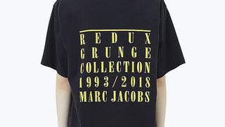 The reverse of the Marc Jacobs Nirvana t shirt