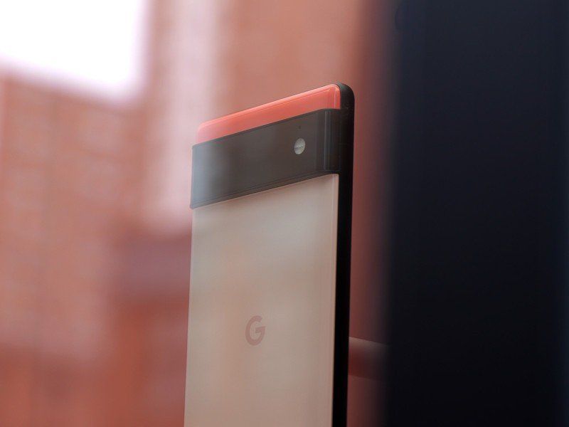Google Pixel 6 Coming Soon Nyc Display Unit Orange Close