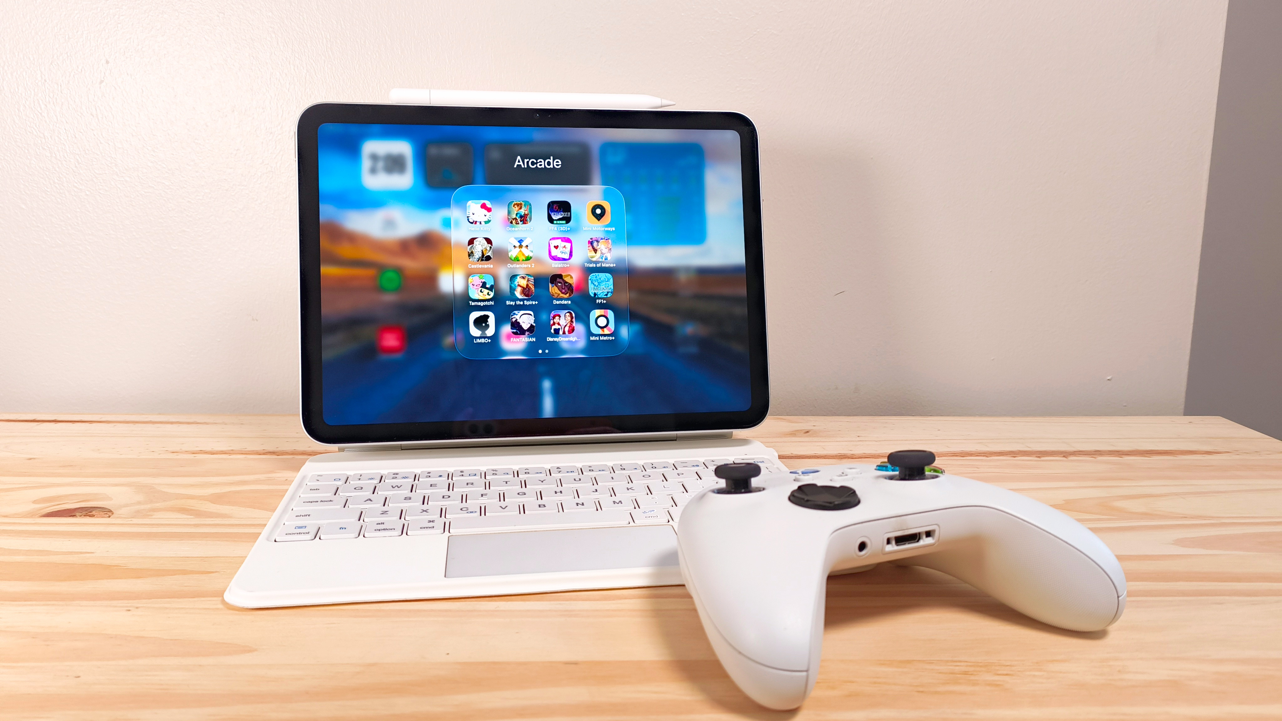 iPad gaming with Apple Arcade