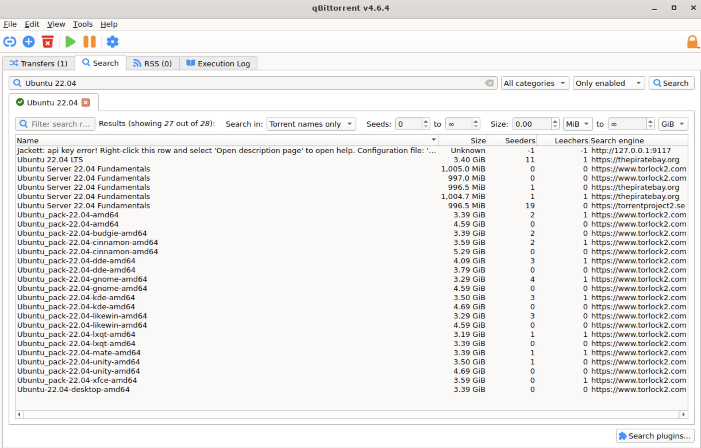 qBittorrent 3