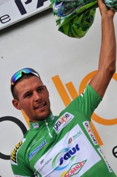 St&eacute;phane Poulhies (Saur - Sojasun) leads the points classification.