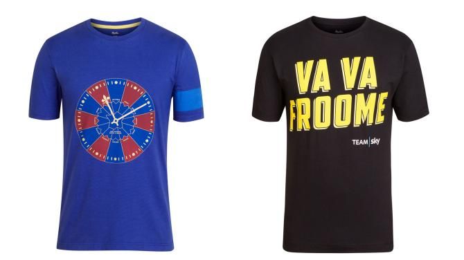 The slogan "Va Va Vroom" was seen more than once during the first three stages of the Tour de France in England