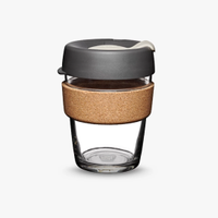 KeepCup Cork Brew Reusable 12oz Glass Coffee Cup, £24.00 | John LewisThis is an absolute icon in the world of reusable coffee cups for good reason. I can attest that this will see you through your morning coffees and 3pm pick me-ups with no spillages thanks to a handy lid plug.