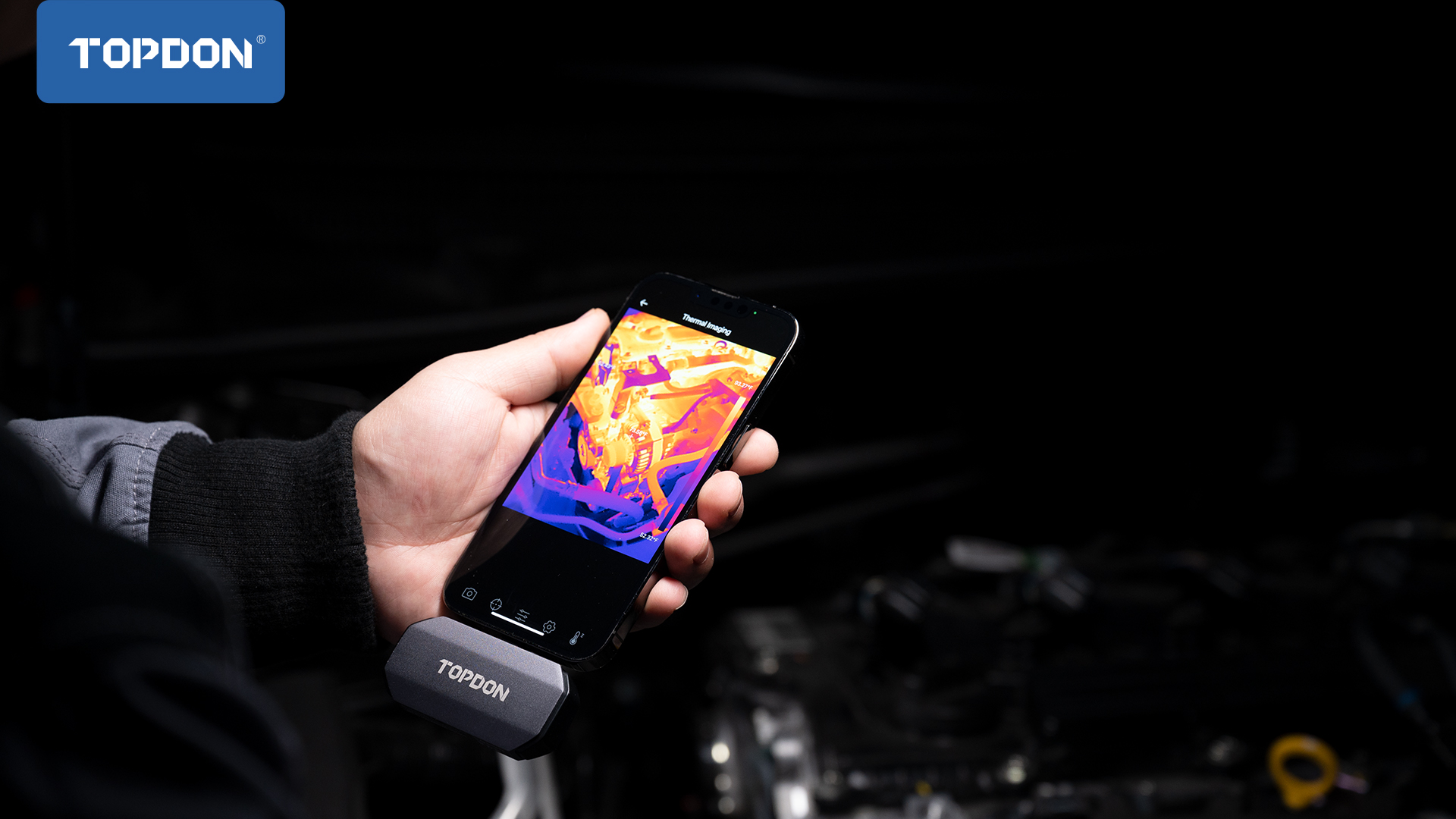 See more than the human eye with this incredible iPhone thermal camera