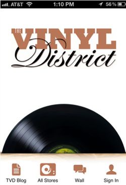 The Vinyl District app
