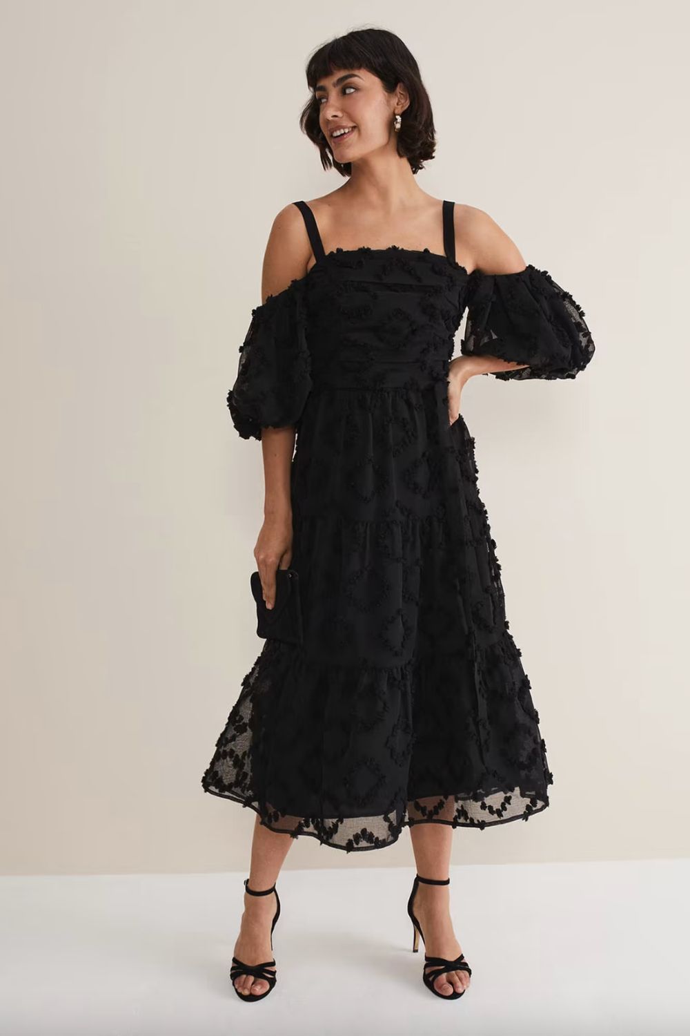 Phase Eight Margarita Off The Shoulder Midaxi Dress
