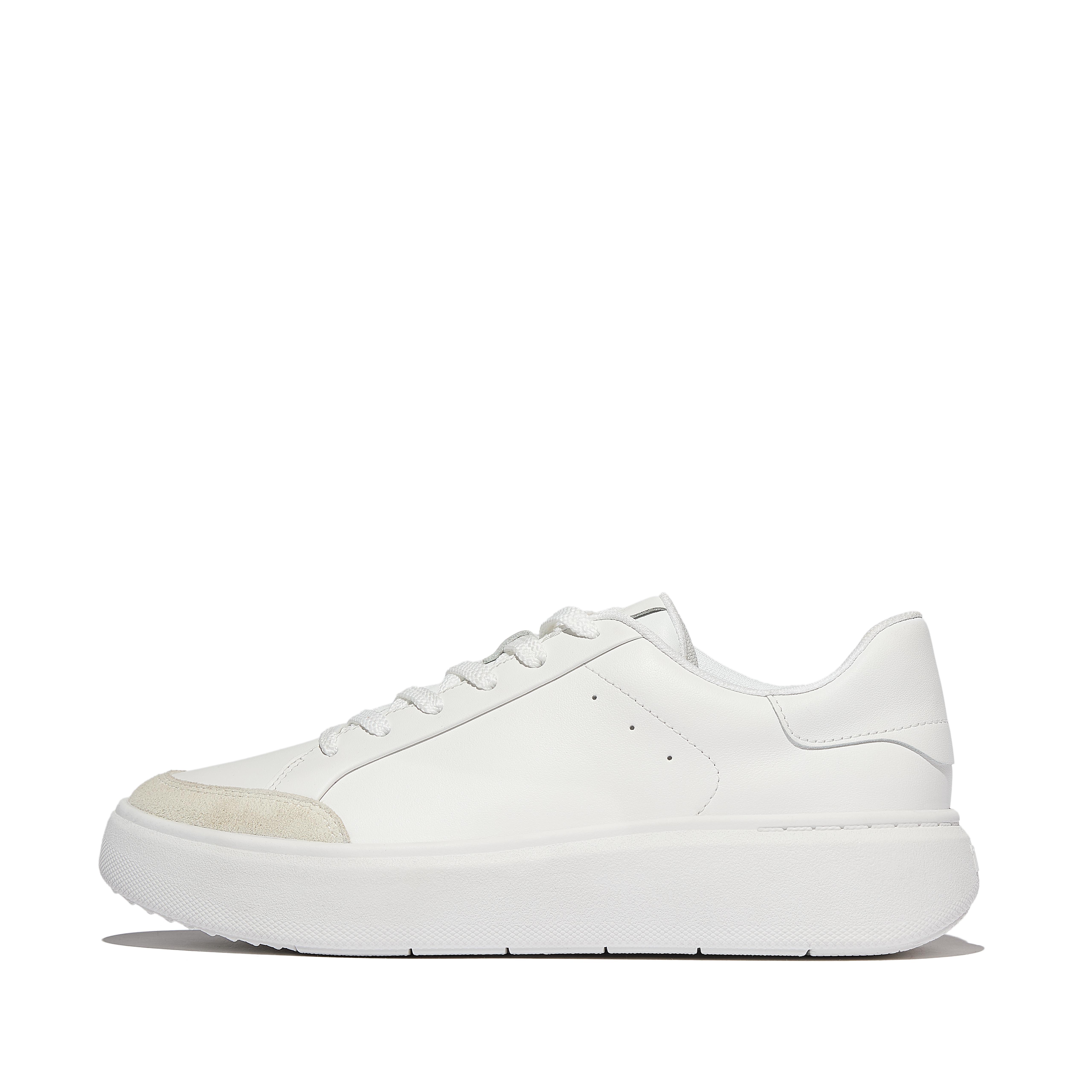 Women's Rtg Leather/suede Leather Sneakers | Fitflop Uk
