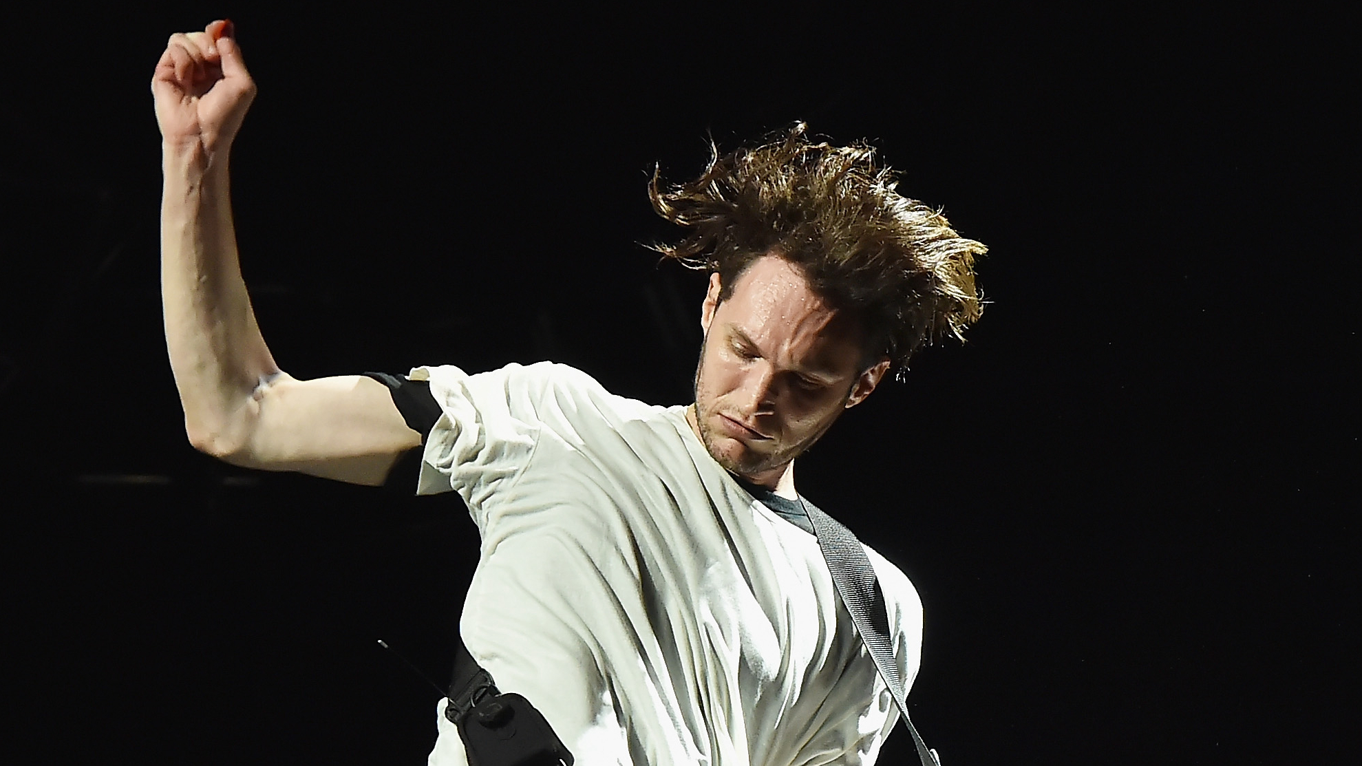 Josh Klinghoffer of Red Hot Chili Peppers performs onstage at What Stage during Day 3 of the 2017 Bonnaroo Arts And Music Festival on June 10, 2017