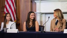 Mani, Berry, and Melania Trump