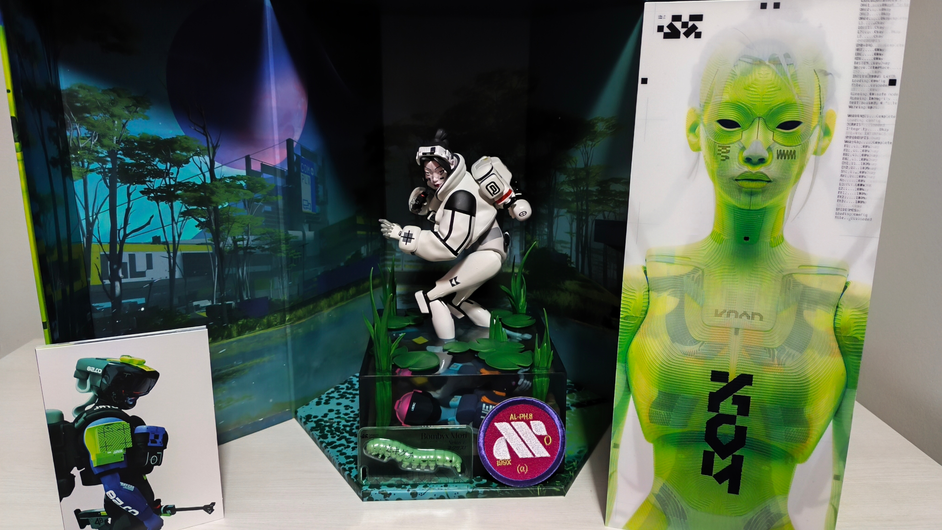 The contents of the Marathon Collector's Edition.