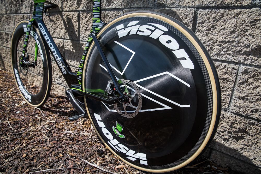 Kyle Murphy's Cannondale Super Slice disc brake TT bike - Gallery