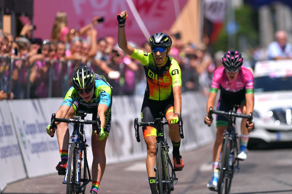 Letizia Borghesi (Ale Cipollini) wins the stage