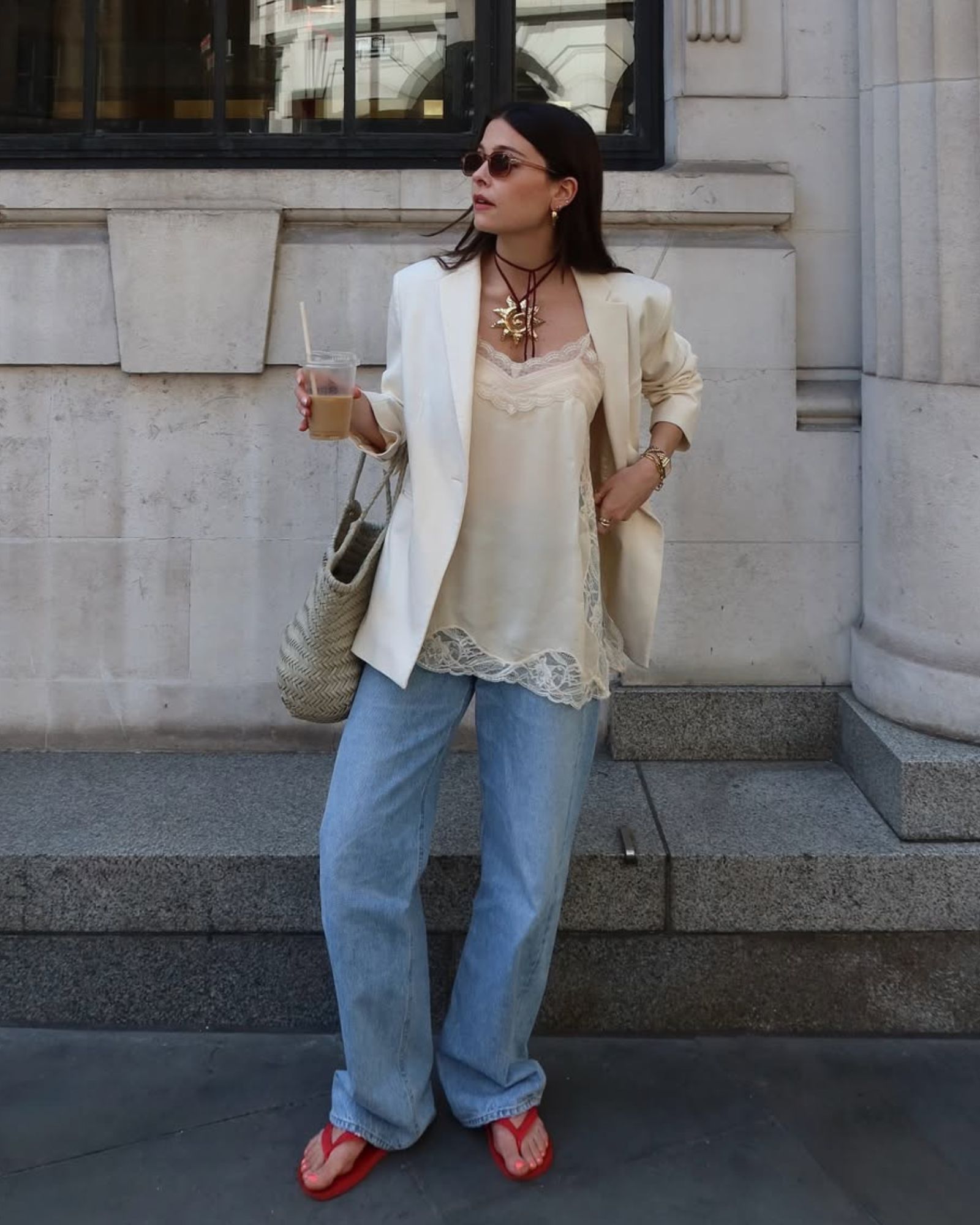 @thealiceedit red sandal outfits